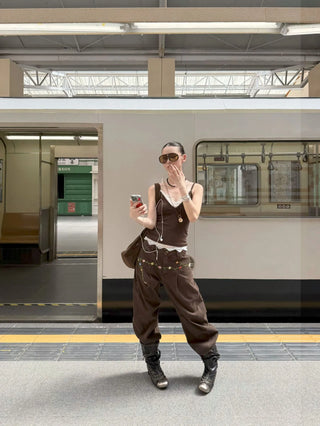 lace V-neck camisole