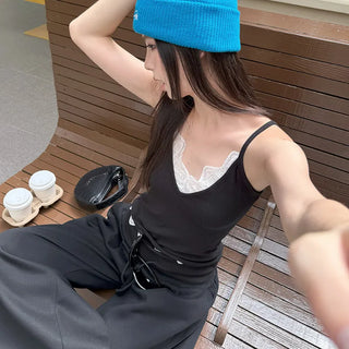 lace V-neck camisole