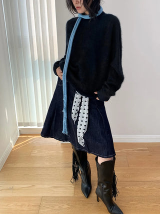 pleated umbrella skirt