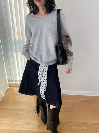 pleated umbrella skirt