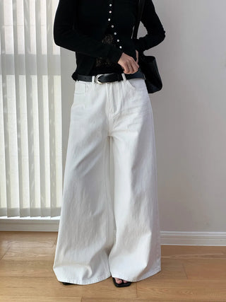 wide leg jeans