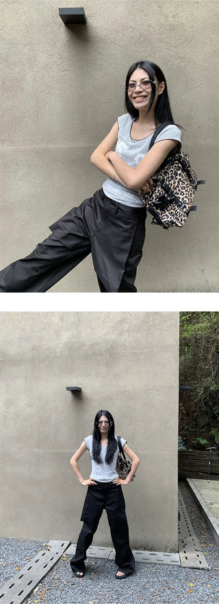 patch suit pants