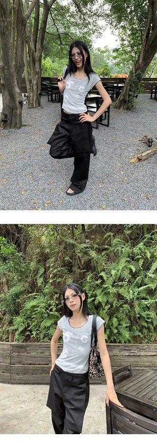 patch suit pants