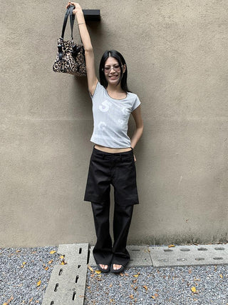 patch suit pants