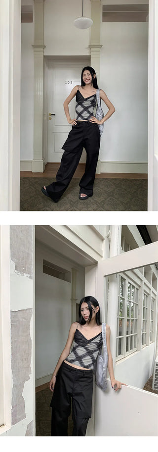 patch suit pants