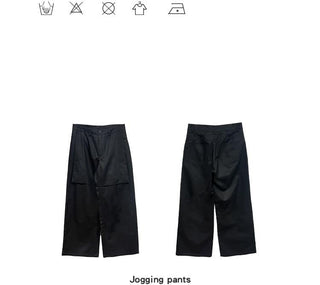 patch suit pants