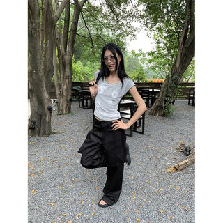 patch suit pants