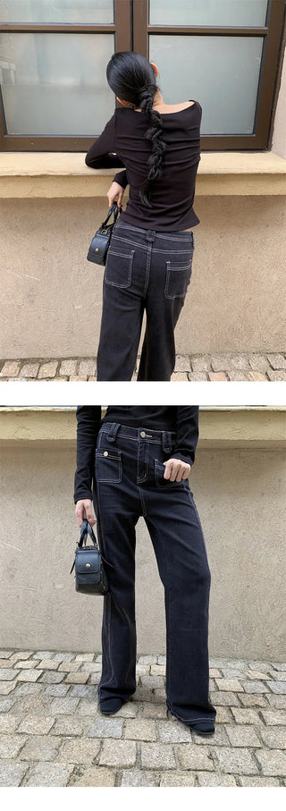 split skinny jeans