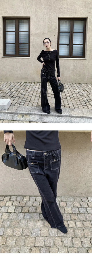 split skinny jeans
