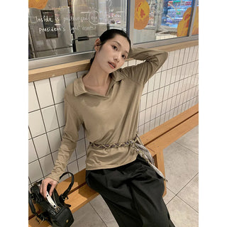 lapel commute tee