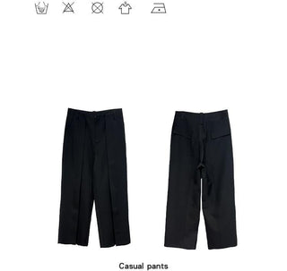 zipper split pants