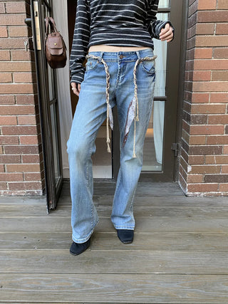 tie dye jeans