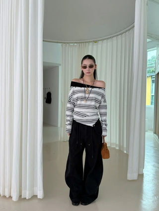 drawstring paratrooper pants