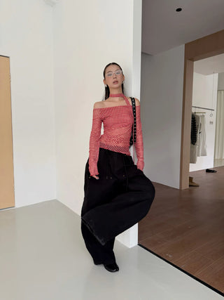 drawstring paratrooper pants