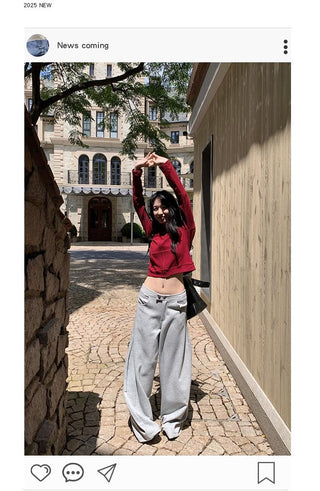pleated wide pants