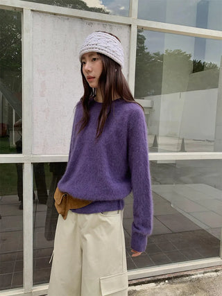 wool crewneck sweater