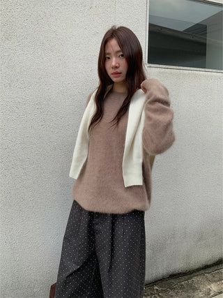 wool crewneck sweater