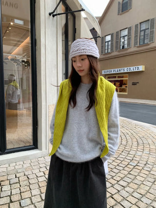 wool crewneck sweater