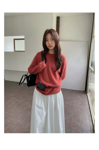 wool crewneck sweater
