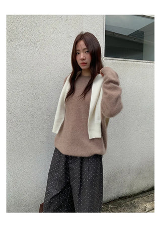 wool crewneck sweater