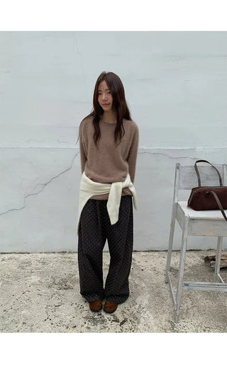 wool crewneck sweater