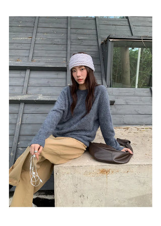 wool crewneck sweater