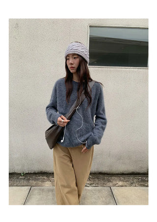 wool crewneck sweater