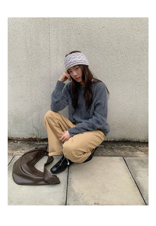 wool crewneck sweater