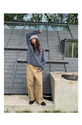 wool crewneck sweater