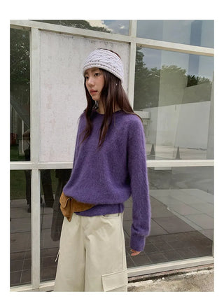 wool crewneck sweater