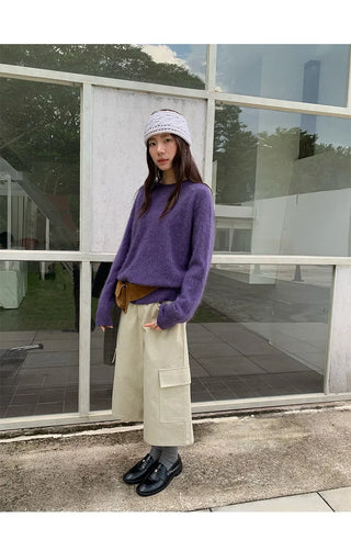 wool crewneck sweater