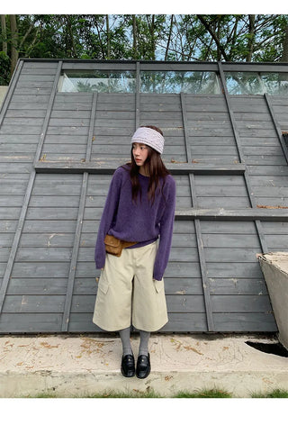 wool crewneck sweater