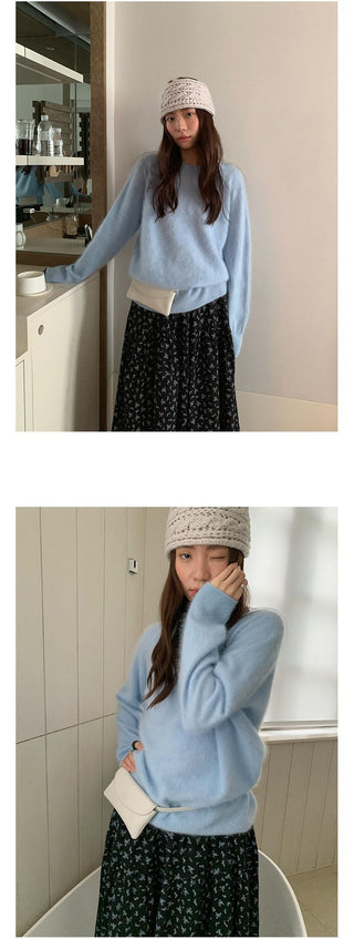 wool crewneck sweater