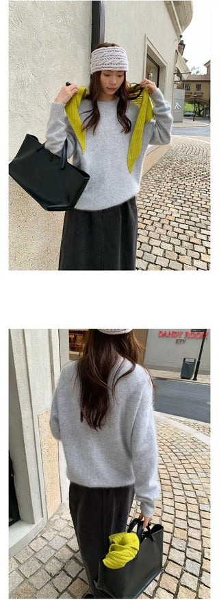 wool crewneck sweater