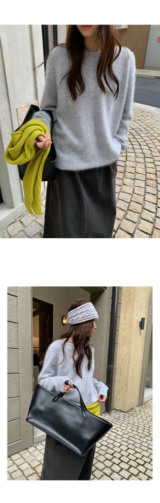 wool crewneck sweater