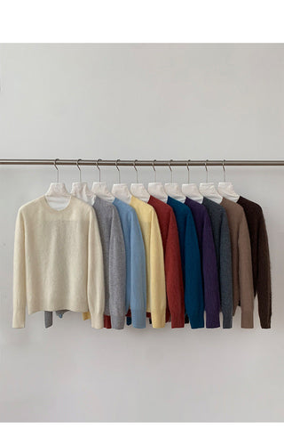 wool crewneck sweater