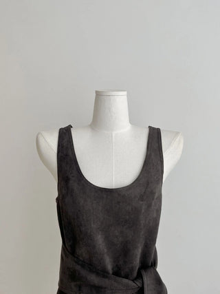 wide belt vest