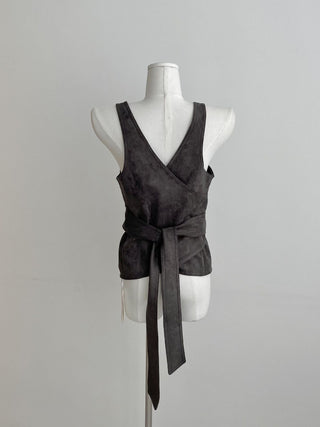 wide belt vest