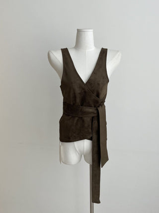 wide belt vest