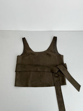 wide belt vest