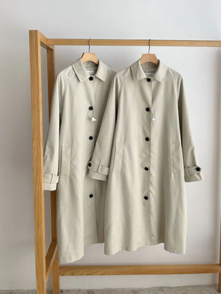 stand collar trench