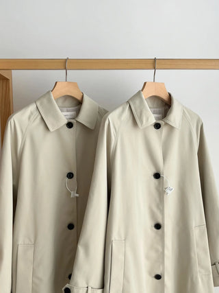 stand collar trench
