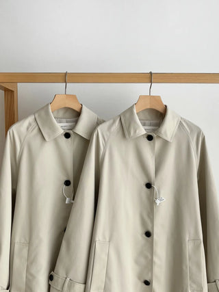 stand collar trench