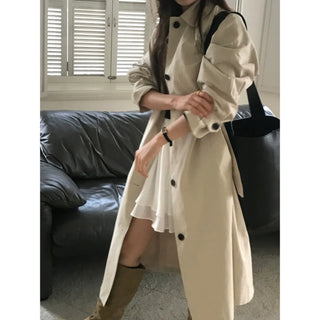 stand collar trench