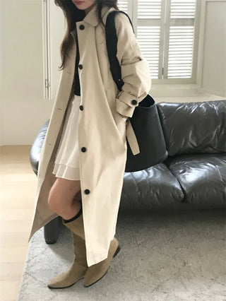 stand collar trench