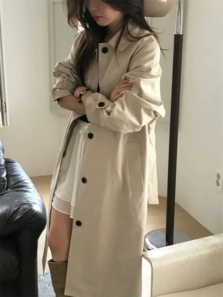 stand collar trench