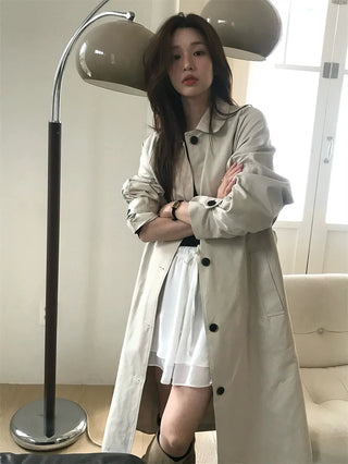 stand collar trench