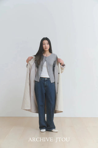 stand collar trench