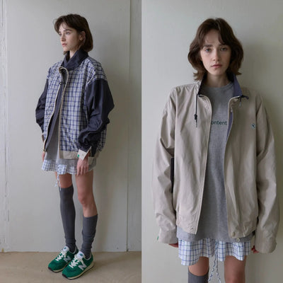 double-sided plaid