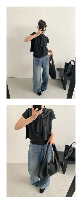 fleece straight jeans